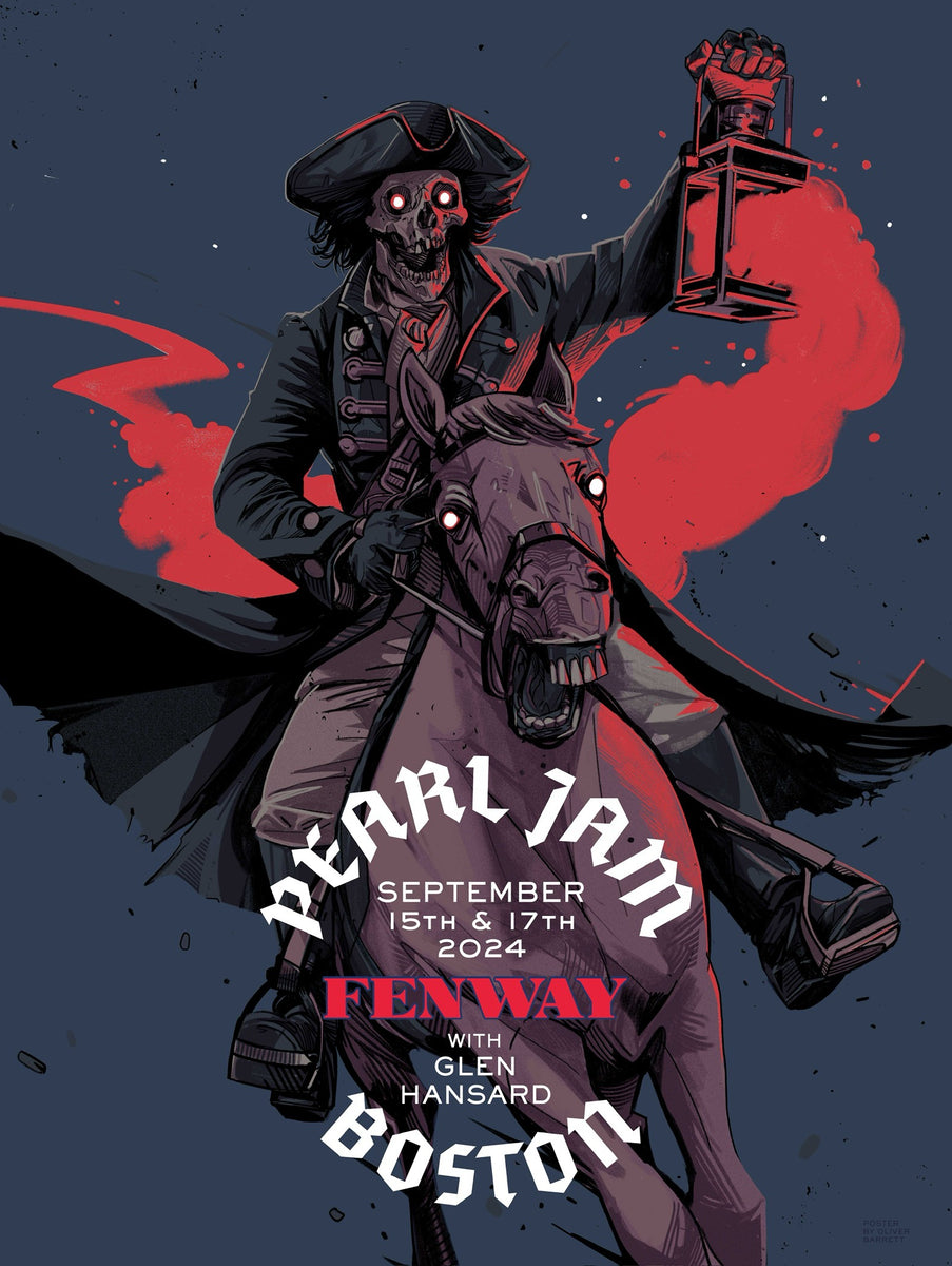 Pearl Jam: Fenway BOSTON 2024 (slight ding) – Oliver Barrett