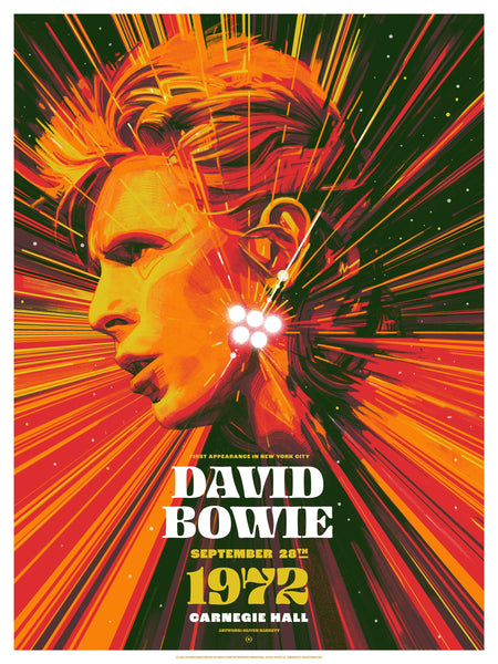 David Bowie -  1972 - Regular Edition: Carnegie Hall - scuffed