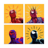 SPIDERMAN PORTRAIT SERIES: wave 1 LENTICULAR SET