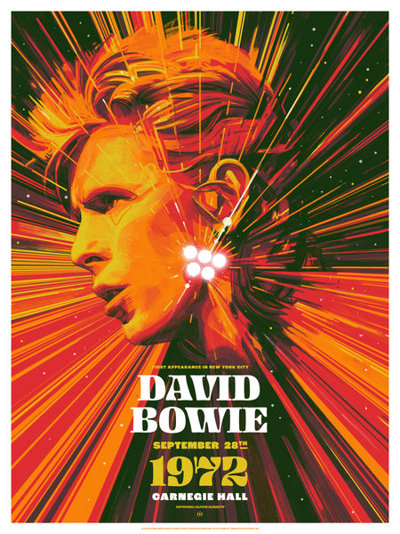 David Bowie -  1972 - Regular Edition: Carnegie Hall